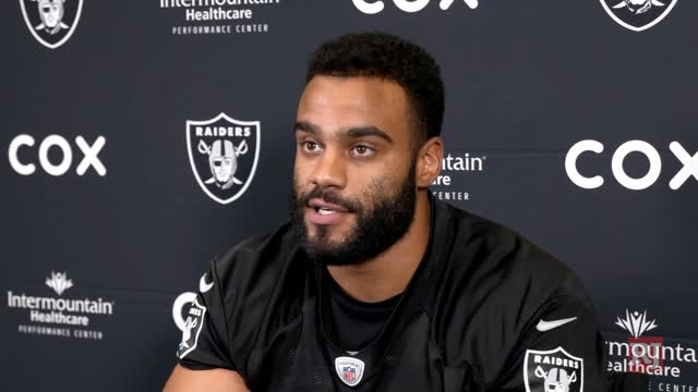 Las Vegas Review Journal Sports | Thomas on his recovery, leadership he brings to the Raiders