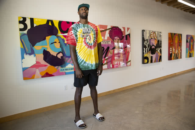 Las Vegas Review Journal Entertainment | Former NBA player to feature friends in upcoming art show