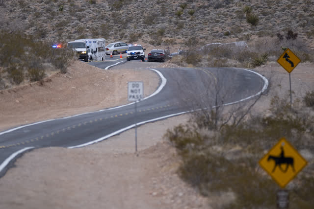 Las Vegas Review Journal News | Las Vegas police investigate homicide at Red Rock Canyon