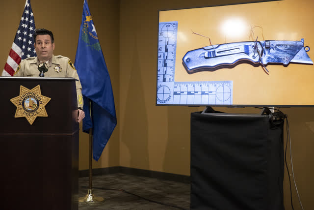 Las Vegas Review Journal News | Las Vegas police briefing on third officer involved shooting