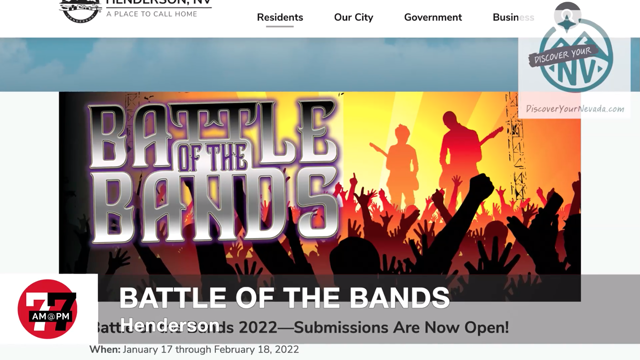 LVRJ Entertainment 7@7 | Henderson’s Battle of the Bands is back