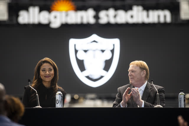 Las Vegas Review Journal Sports | Raiders introduce, make history with new president