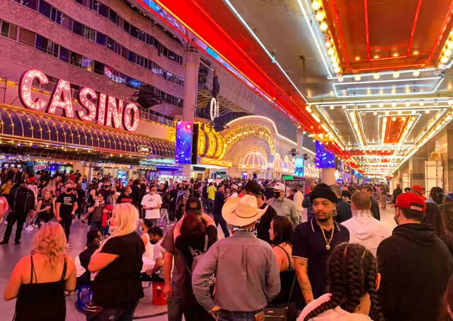 LVRJ Business 7@7 | Fremont Street packed during March Madness weekend