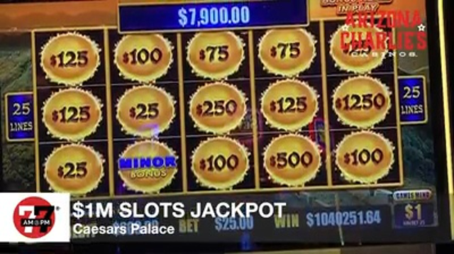 LVRJ Entertainment 7@7 | $1M slots jackpot hits at Strip casino