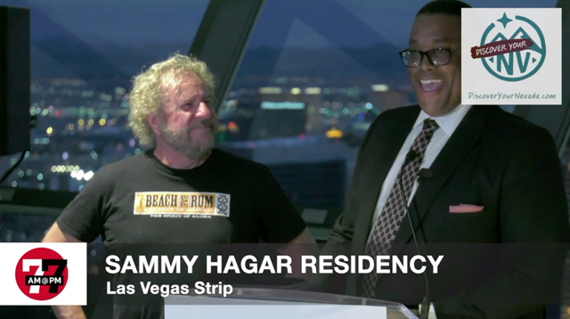 LVRJ Entertainment 7@7 | Sammy Hagar has towering party plans at The Strat