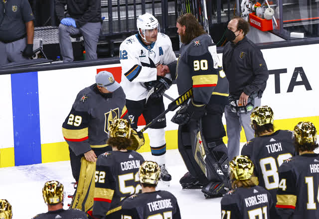 Las Vegas Review Journal Sports | Knights “a part of history” in win over Sharks
