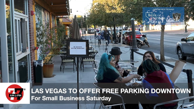 LVRJ Business 7@7 | Free parking downtown For Small Business Saturday