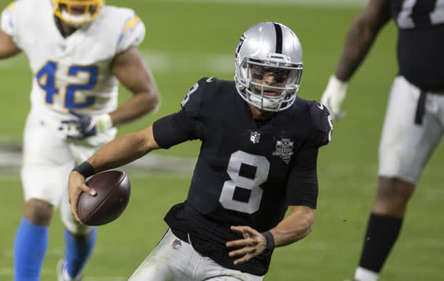 Las Vegas Review Journal Sports | Marcus Mariota staying with Raiders