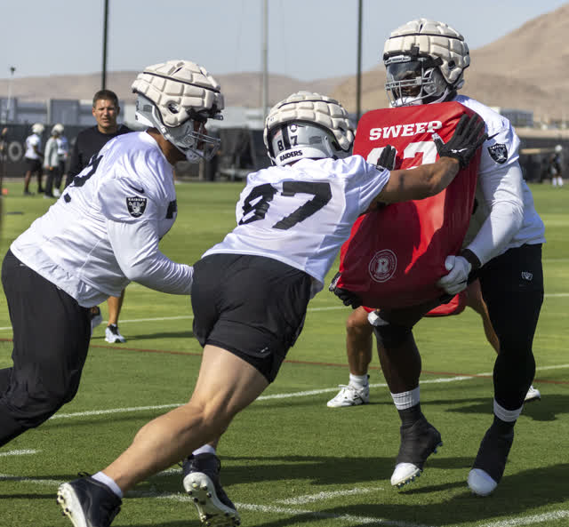 Las Vegas Review Journal Sports | Sights and sounds from Raiders training camp – Day 2
