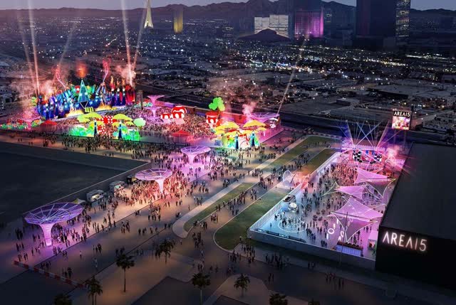 Las Vegas Review Journal News | Area15 adding concert, events space for crowds of 20K