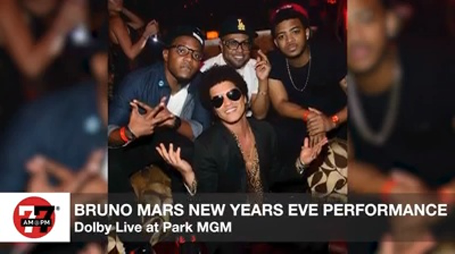 LVRJ Entertainment 7@7 | Bruno Mars New Years Eve show