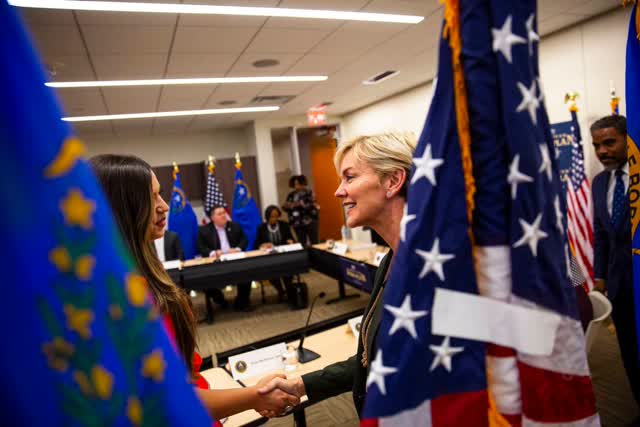 LVRJ Business 7@7 | Granholm touts Biden jobs plan in Las Vegas visit