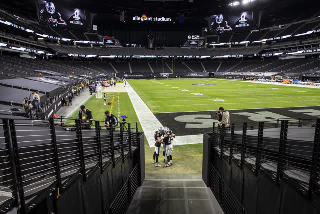 Las Vegas Review Journal Sports | MGM CEO: We’re going to have a full stadium for the Raiders