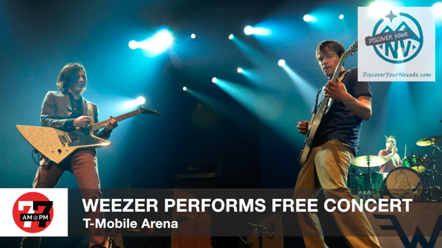 LVRJ Entertainment 7@7 | Weezer to play free concert on Las Vegas Strip