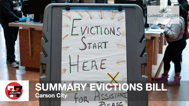 Las Vegas Review Journal News | Summary evictions would be banned under proposed bill