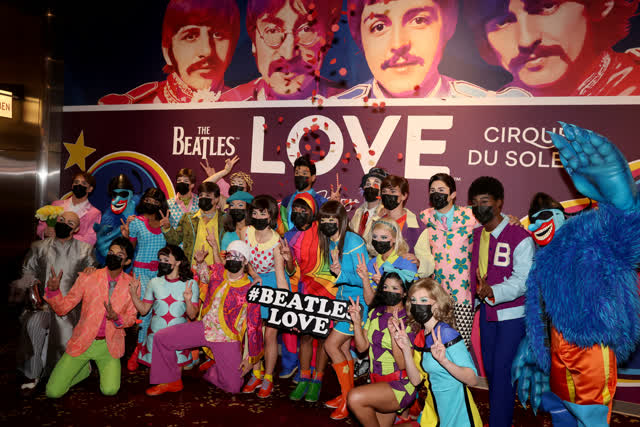Las Vegas Review Journal Entertainment | The Beatles LOVE reopens at The Mirage