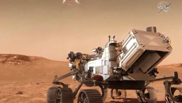 Las Vegas Review Journal News | Perfect landing thrills 2 UNLV scientists involved in Mars m