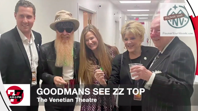 LVRJ Entertainment 7@7 | Goodmans take in ZZ Top show on date night on the Strip