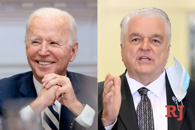 Las Vegas Review Journal News | The Nevada Poll: Nevadans give Biden, Sisolak favorable mark