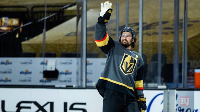 Las Vegas Review Journal Sports | Golden Knights coach says Mark Stone led the way to a win