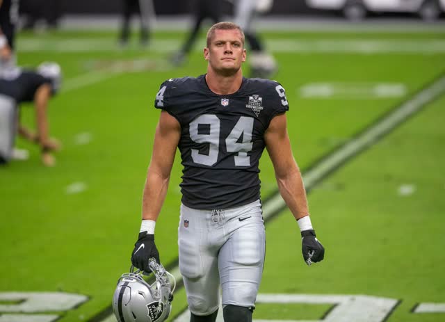 Las Vegas Review Journal Sports | Raiders DE first active NFL player to come out as gay