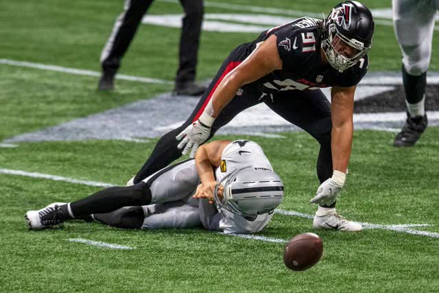 Las Vegas Review Journal Sports | Raiders blown out in Atlanta, lose to Falcons 43-6