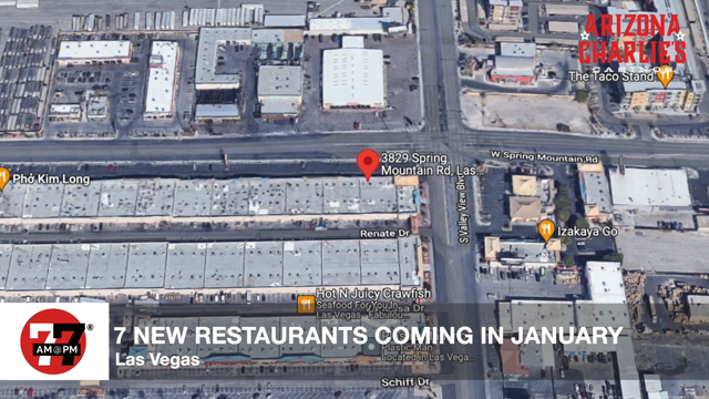 LVRJ Entertainment 7@7 | 7 new and upcoming restaurants in Las Vegas for January