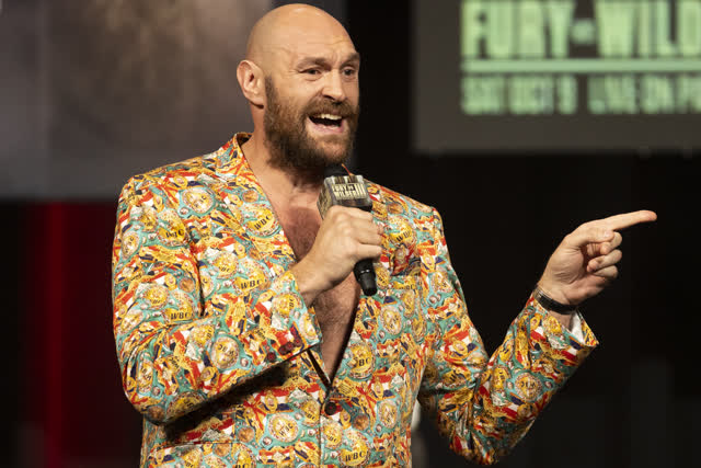 Las Vegas Review Journal Sports | Fury-Wilder get into a verbal altercation at news conference