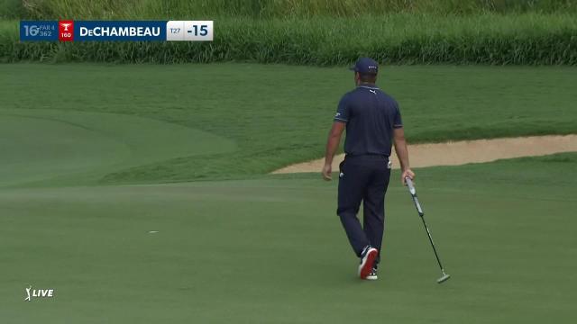 PGA TOUR | Bryson DeChambeau holes 18-footer for birdie at Sentry