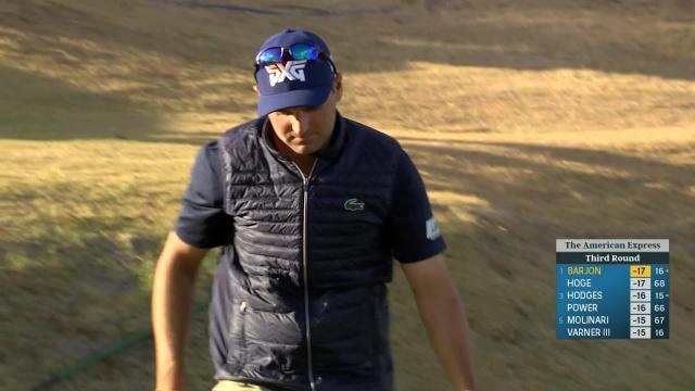 PGA TOUR | Paul Barjon spins approach to set up birdie at The American Express