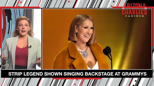 LVRJ Entertainment 7@7 | Las Vegas Strip legend shown singing backstage at Grammys
