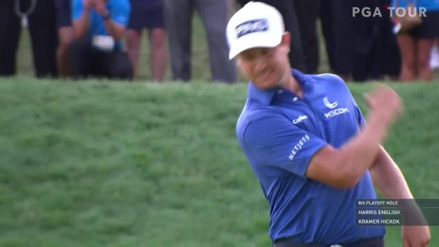 PGA TOUR | Harris English makes birdie on the 8th playoff hole at Travelers