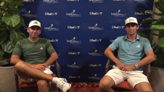 Joaquin Niemann and Sergio Garcia on playing together at Sentry before Sony Open
