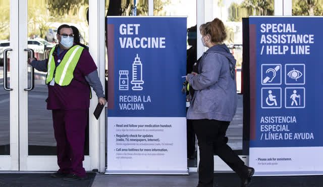 Las Vegas Review Journal News | SNHD opened its newest COVID-19 vaccine distribution site