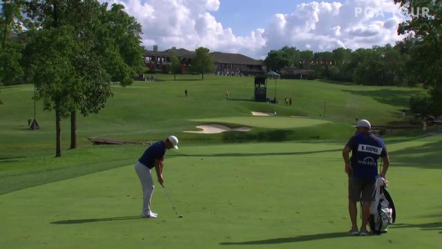 Brooks Koepka makes birdie on No. 9 in Round 2 at Workday