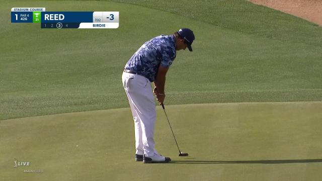 PGA TOUR | Patrick Reed makes birdie on No. 1 in Round 3 at The American Express
