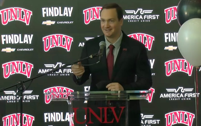 Las Vegas Review Journal Sports | Kevin Kruger Introduced as UNLV Basketball Head Coach