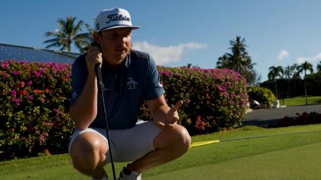 Cameron Smith putting instructional at Sony Open
