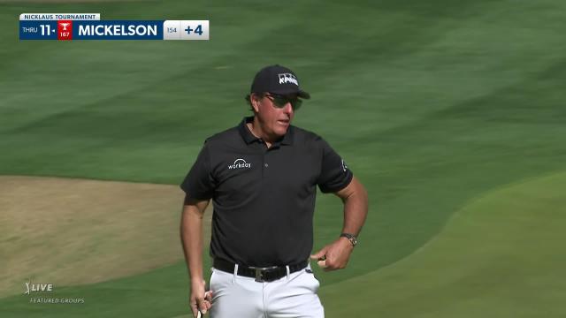 PGA TOUR | Phil Mickelson makes birdie on No. 2 in Round 2 at The American Express