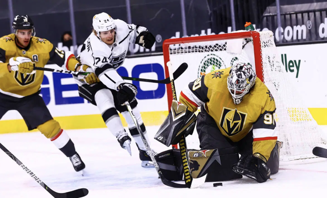Las Vegas Review Journal Sports | Robin Lehner makes return in Golden Knights’ morning skate