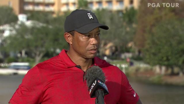 Tiger Woods discusses return to golf after Round 2 at PNC Championship
