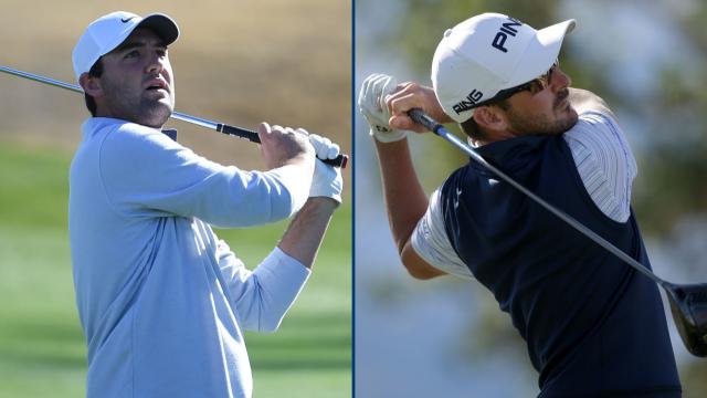Scheffler, Landry tied for the lead at The American Express