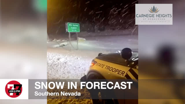 Las Vegas Review Journal News | Rain, wind and expected snowfall