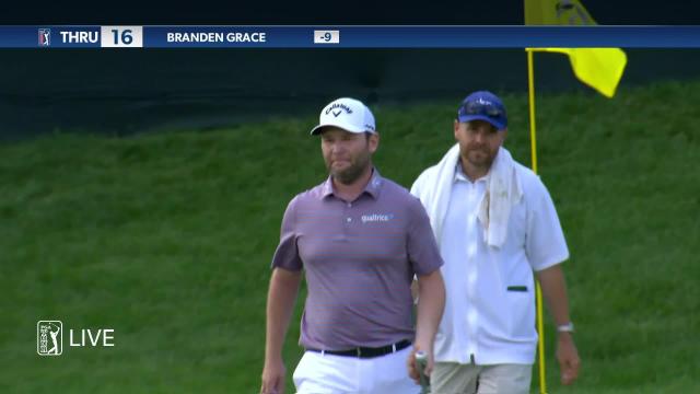 PGA TOUR | Branden Grace’s tee shot to 5 feet and birdie at the Memorial