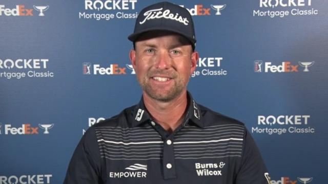Webb Simpson on returning to play at Rocket Mortgage after COVID-19 scare