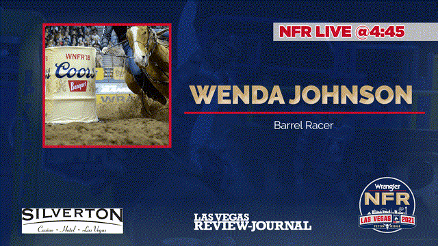 Las Vegas Review Journal Sports | NFR Live 4:45 | Wenda Johnson
