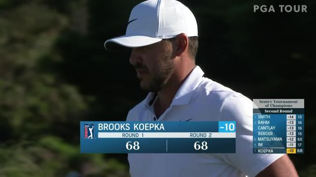 PGA TOUR | Brooks Koepka makes birdie on No. 18 at Sentry