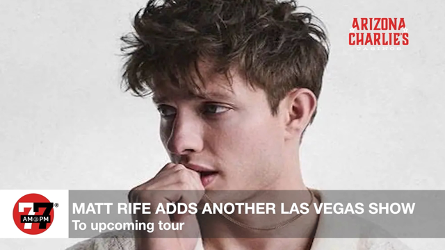 LVRJ Entertainment 7@7 | Matt Rife adds another Las Vegas show to upcoming tour
