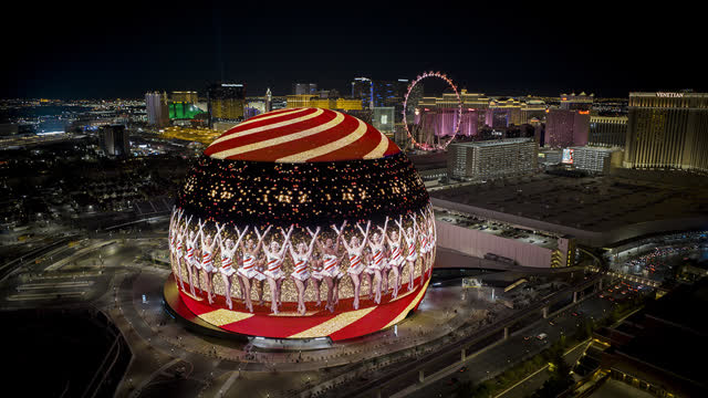 Las Vegas Review Journal Entertainment | Behind the scenes with the Rockettes and the Las Vegas Sphere