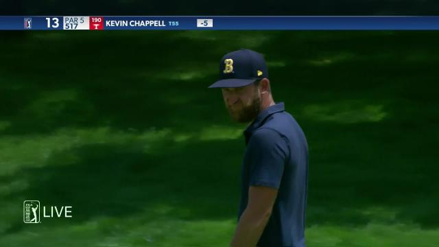 Kevin Chappell makes birdie on No. 13 in Round 4 at Travelers